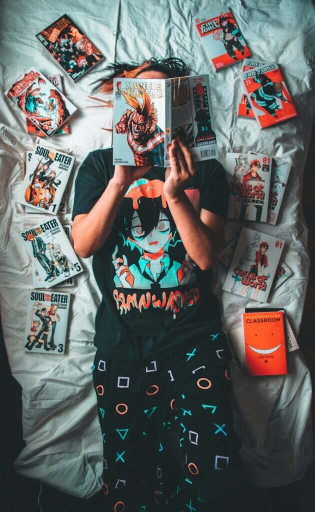 a person holding a bunch of cards