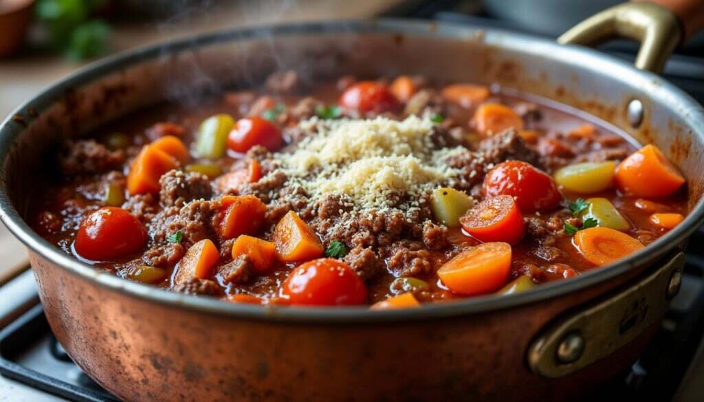 découvrez notre recette authentique de spaghettis à la sauce bolognaise, un véritable voyage culinaire en italie. savourez la combinaison parfaite de pâtes al dente et d'une sauce riche en saveurs qui éveillera vos papilles. un plat italien classique à réaliser facilement chez vous.