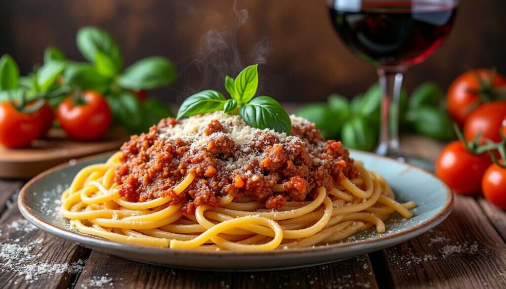 découvrez des spaghettis à la sauce bolognaise savoureux et authentiques, qui vous transporteront au cœur de l'italie. un régal pour les papilles, cette recette allie tradition et goût pour un voyage culinaire inoubliable.