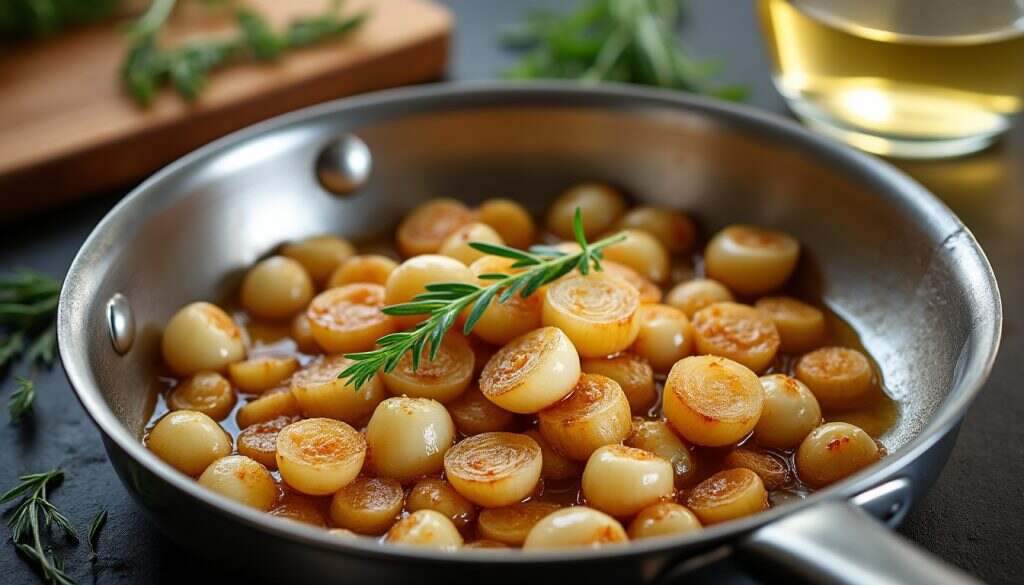 découvrez notre recette facile de sauce à l'échalote, idéale pour sublimer vos viandes, poissons et légumes. en un rien de temps, préparez cette sauce savoureuse et raffinée qui ravira vos invités. suivez nos étapes simples pour un résultat délicieux !