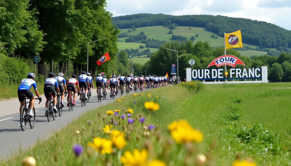 découvrez les dernières actualités et préparatifs du tour de france à 100 jours du départ, avec les commentaires et analyses de prudhomme sur les enjeux et attentes de cette édition emblématique.