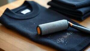 découvrez l'astuce incontournable pour dire adieu aux peluches qui se forment sur vos pulls et vêtements sombres. apprenez des techniques simples et efficaces pour maintenir vos vêtements impeccables et présentables. ne laissez plus les peluches ternir votre style !