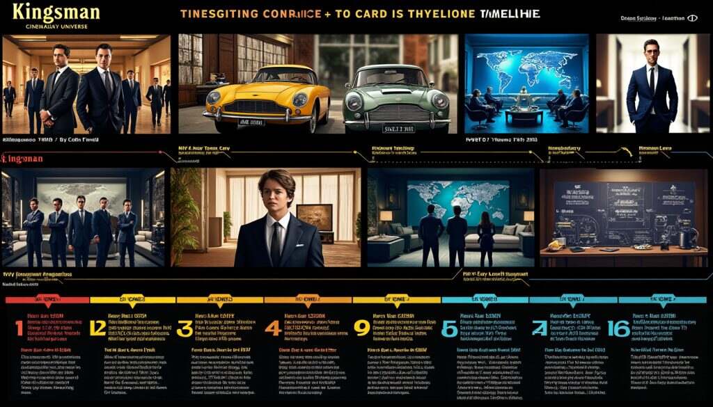 découvrez la chronologie captivante de l'univers cinématographique kingsman, où espionnage, action et élégance se rencontrent. plongez dans l'évolution des films, des personnages emblématiques et des intrigues palpitantes qui font de cette saga une référence incontournable du cinéma moderne.