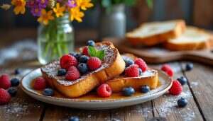 savourez notre délicieuse recette de pain perdu qui transforme vos restes en un dessert irrésistible. redécouvrez le goût authentique des ingrédients simples et laissez-vous séduire par cette préparation crémeuse et réconfortante, parfaite pour toute occasion.