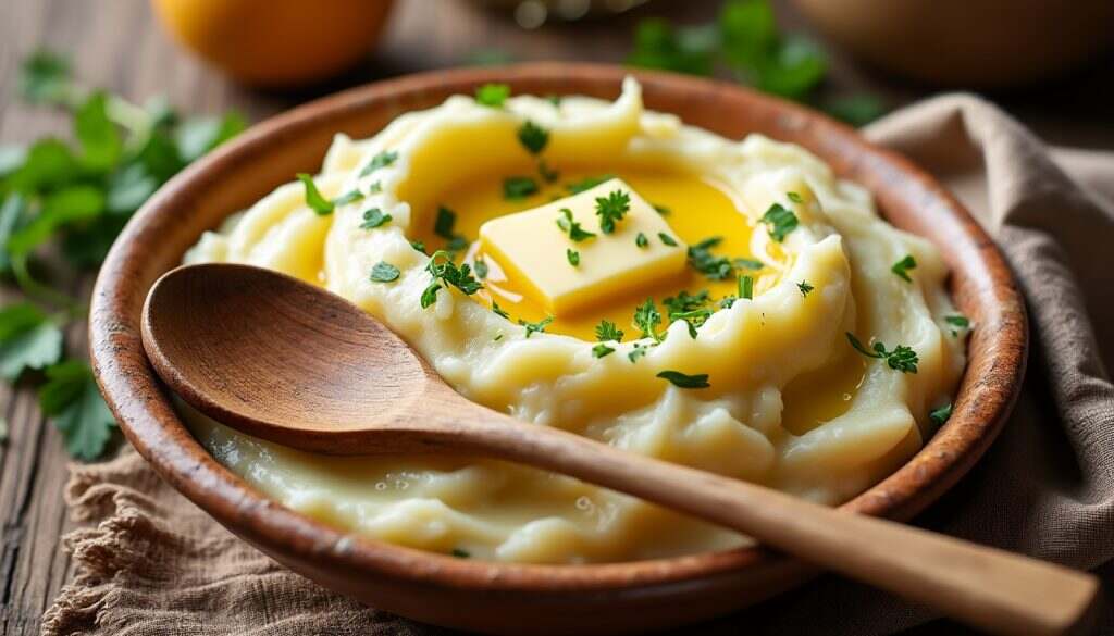 découvrez notre délicieuse recette de purée de pommes de terre faite maison, accompagnée d'astuces infaillibles pour une texture crémeuse et savoureuse. réalisez ce classique de la cuisine française facilement et séduisez vos convives avec ce plat réconfortant.