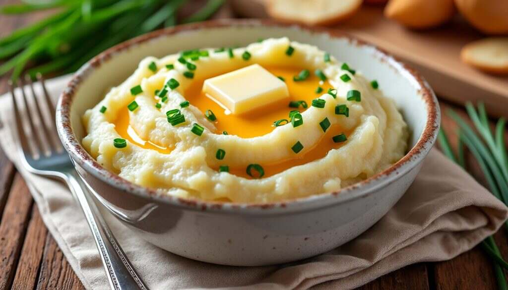 découvrez notre recette facile de purée de pommes de terre faite maison, accompagnée d'astuces pour obtenir une texture crémeuse et savoureuse. parfaite pour accompagner vos plats préférés, cette purée deviendra un incontournable dans votre cuisine.