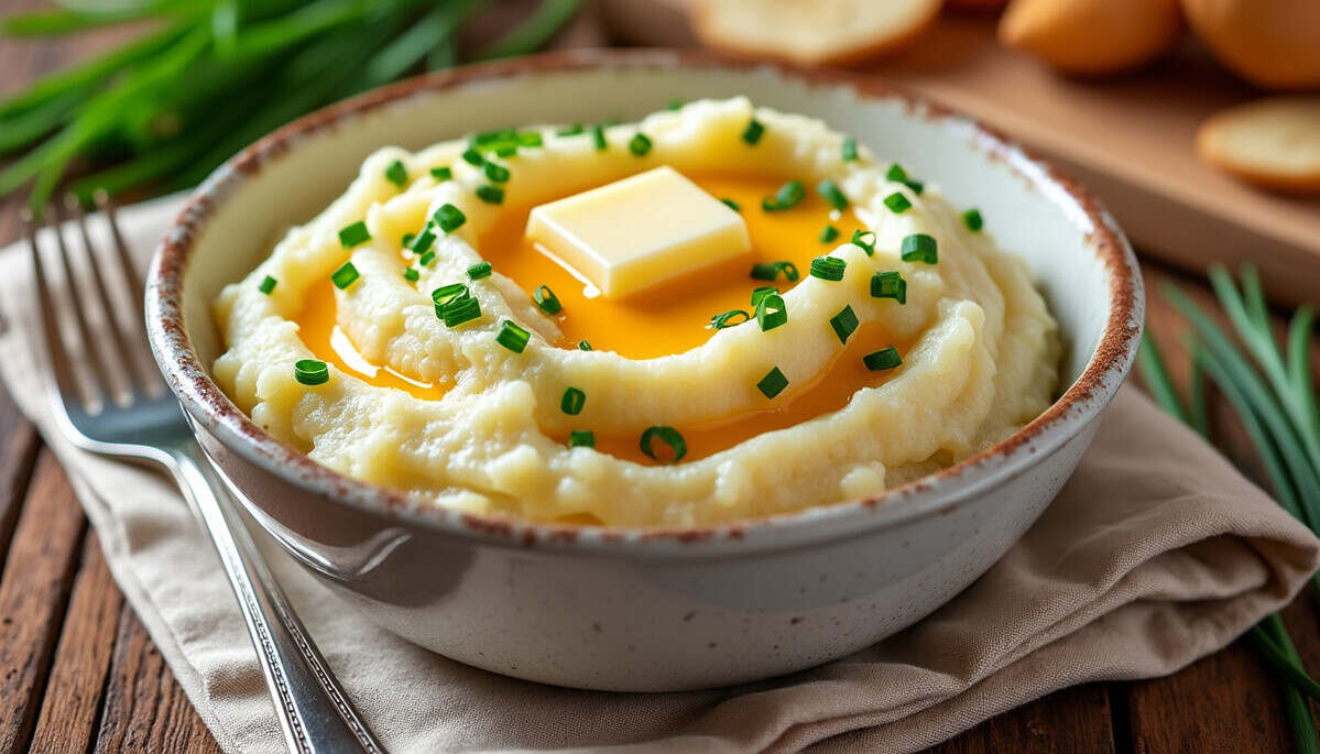 découvrez notre recette facile de purée de pommes de terre faite maison, accompagnée d'astuces pour obtenir une texture crémeuse et savoureuse. parfaite pour accompagner vos plats préférés, cette purée deviendra un incontournable dans votre cuisine.