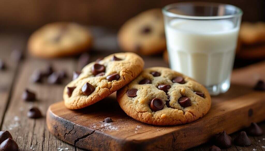 découvrez nos délicieuses cookies moelleux, garnis de pépites de chocolat fondantes. parfaites pour une pause gourmande, elles raviront les amateurs de sucré avec leur texture irrésistible et leur saveur chocolatée. à déguster sans modération !