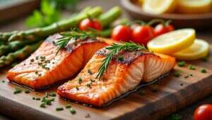 découvrez notre recette facile et rapide de délicieux pavés de saumon cuits au four. idéale pour un repas sain, savoureux et plein de saveurs, cette préparation vous garantit un plat réconfortant en un rien de temps. parfait pour impressionner vos proches ou vous faire plaisir au quotidien !