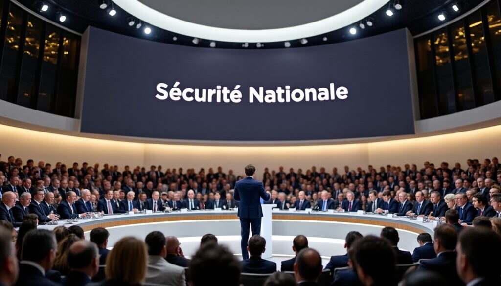 dans un discours marquant, emmanuel macron exhorte la france à relever ensemble les défis géopolitiques croissants et les menaces terroristes qui pèsent sur la nation. un appel à l'unité et à la vigilance face à un monde en mutation.