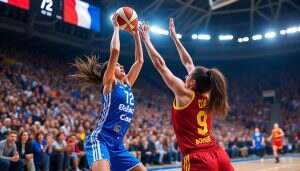 suivez en direct la demi-finale palpitante de la coupe de france féminine où basket landes affronte bourges. ne manquez pas cette rencontre décisive qui promet des émotions fortes et du suspense jusqu'à la dernière seconde !