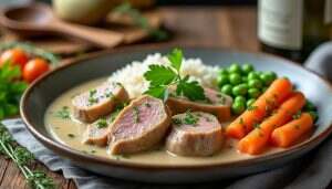 découvrez la recette authentique de la blanquette de veau, un plat traditionnel français savoureux et réconfortant. suivez nos étapes simples pour préparer ce délice culinaire qui ravira vos convives et éveillera vos papilles !