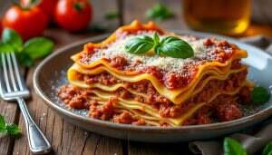 découvrez notre recette simple et délicieuse de lasagnes bolognaises, un plat réconfortant et savoureux qui ravira toute la famille. suivez nos étapes faciles pour préparer ce classique italien à la maison.