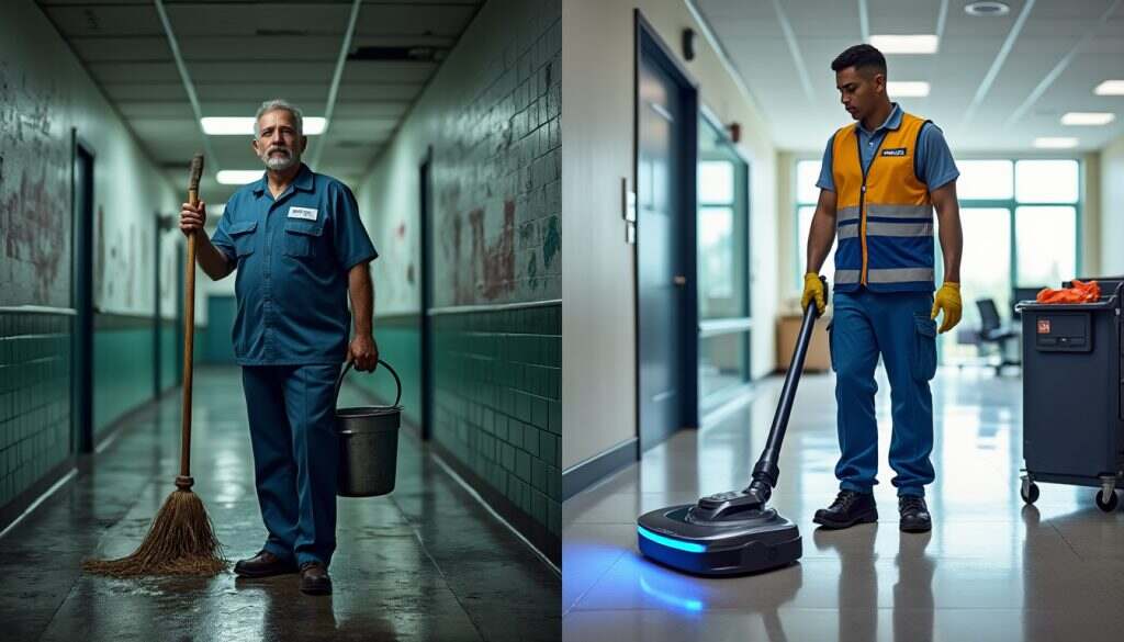 découvrez comment le métier d'homme de ménage évolue vers une profession moderne et en transformation. explorez les nouvelles compétences requises, les innovations technologiques et l'importance de la reconnaissance de ce métier essentiel dans notre société. une analyse complète des défis et des opportunités qui redéfinissent cette profession.