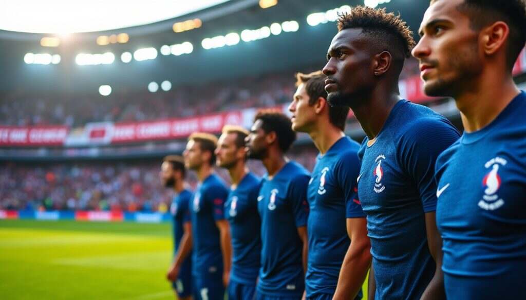 découvrez comment l'équipe de france montre son soutien à la famille rabiot après les injures subies lors du classique entre le psg et l'om. un moment de solidarité face à la haine dans le football.