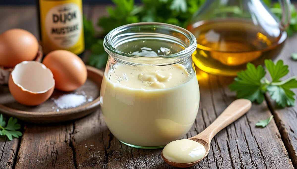 découvrez comment préparer votre propre mayonnaise maison avec cette recette simple et délicieuse. suivez nos étapes faciles pour réaliser une mayonnaise crémeuse qui rehaussera tous vos plats.