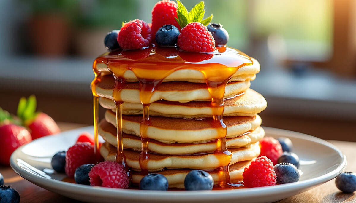 découvrez notre recette simplifiée de pancakes moelleux, parfaite pour un petit-déjeuner réussi. faciles à préparer et savoureux, ces pancakes feront le bonheur de toute la famille. préparez-vous à savourer un moment gourmand dès le matin !
