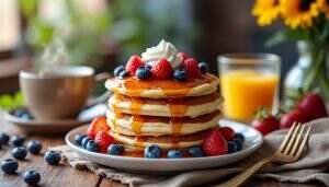 découvrez notre recette simplifiée de pancakes moelleux, idéale pour un petit-déjeuner réussi. en quelques étapes faciles, réalisez des pancakes légers et aériens qui raviront toute la famille. commencez votre journée avec une délicieuse touche gourmande !