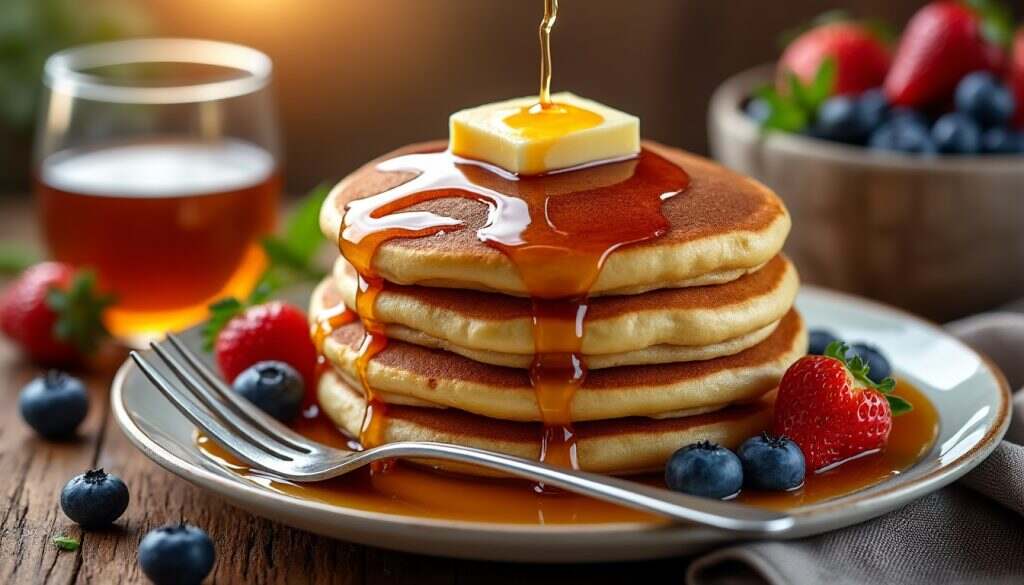 découvrez notre recette express de pancakes : simples à réaliser et délicieusement savoureux. parfaite pour un petit-déjeuner en un rien de temps !