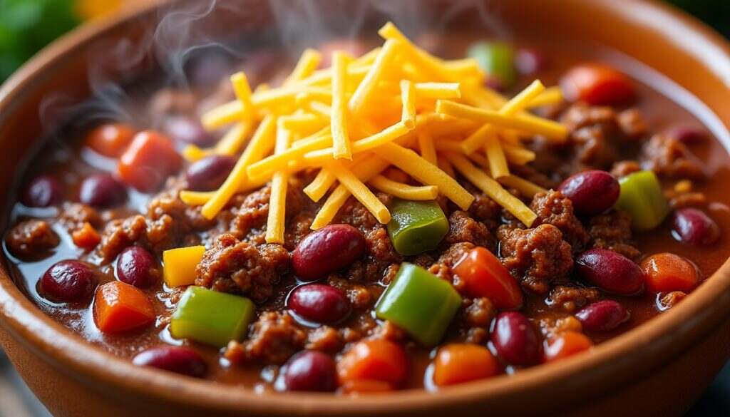 découvrez notre recette simplifiée de chili con carne, un plat savoureux et réconfortant. préparez-le facilement avec des ingrédients courants et savourez un repas copieux en un rien de temps !