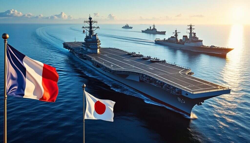 découvrez comment le porte-avions charles de gaulle symbolise le renforcement des liens entre la france et le japon dans le pacifique, mettant en lumière les efforts de collaboration militaire et diplomatique entre les deux nations.