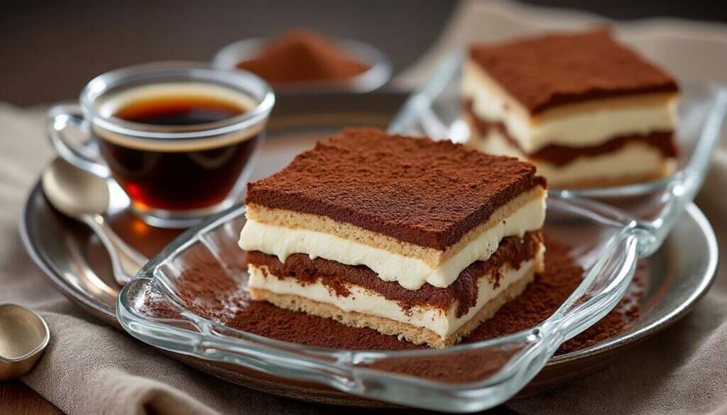 découvrez la recette emblématique du tiramisu, un dessert italien irrésistible qui allie café, mascarpone et biscuits. rehaussez vos repas avec cette douceur crémeuse et savoureuse, facile à préparer et idéale pour toutes les occasions.