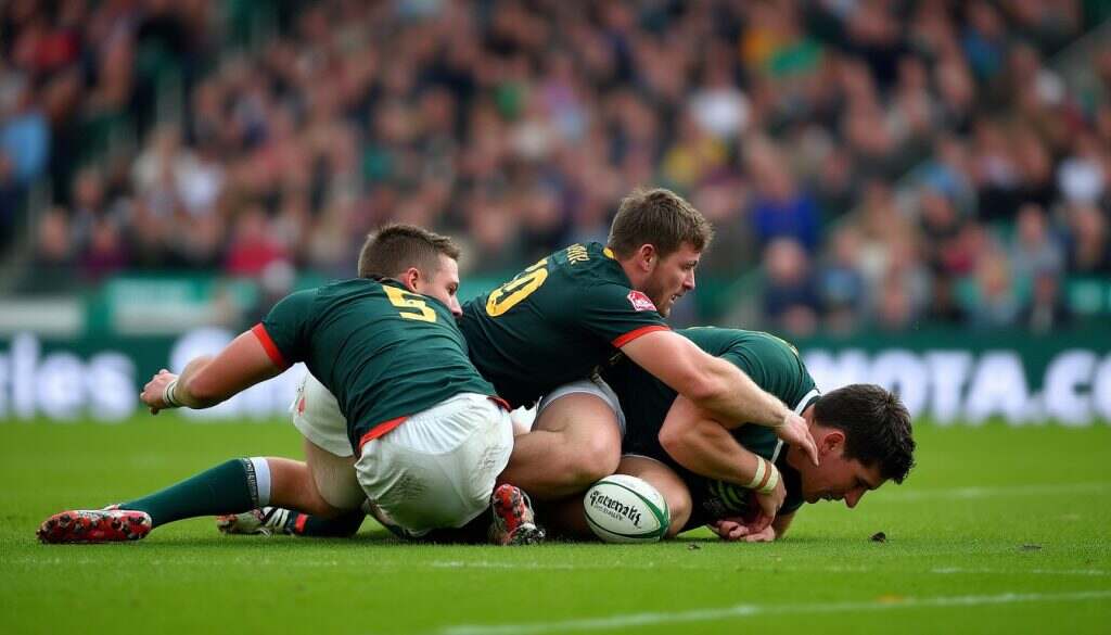 découvrez les explications de l'arbitre concernant l'absence de faute lors de la blessure d'antoine dupont lors du match irlande-france. revivez les moments clés et les ralentis qui ont conduit à cette décision controversée.