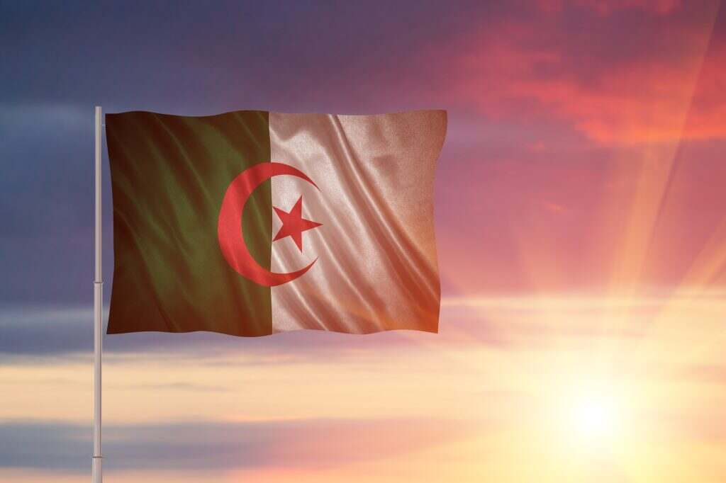 Flag of the Algeria