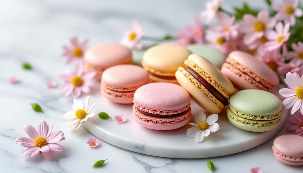 apprenez à réaliser des macarons parfaits avec notre recette infaillible. suivez nos conseils et astuces pour réussir ces petites douceurs à la texture aérienne et au goût irrésistible.