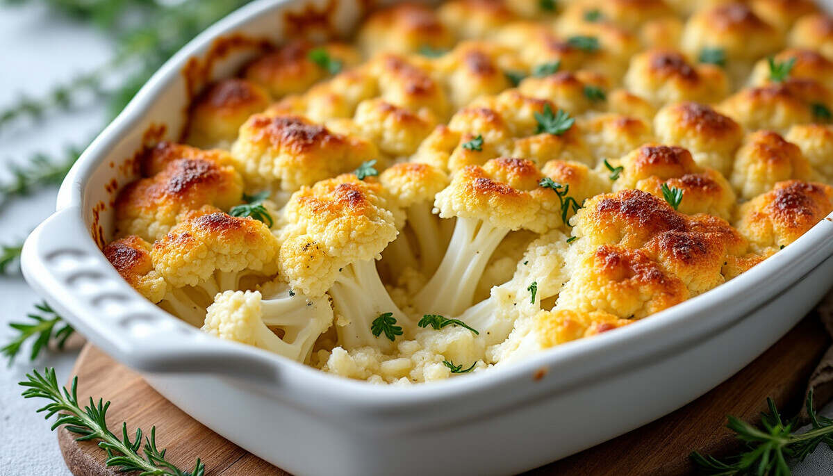 découvrez notre recette de gratin de chou-fleur, un plat réconfortant et savoureux qui ravira vos papilles. parfait pour les repas en famille ou entre amis, ce gratin allie tendreté du chou-fleur et harmonie des saveurs. suivez nos astuces pour un résultat délicieux et réconfortant.