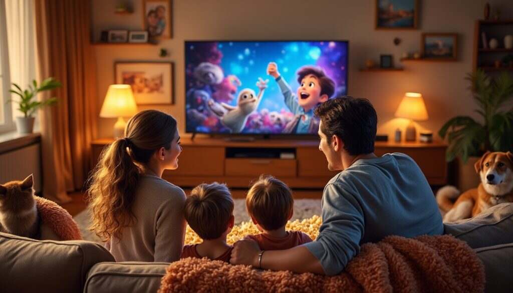 découvrez notre sélection de films à voir en famille, parfaits pour passer des moments inoubliables ensemble. qu'il s'agisse d'animations captivantes, de comédies drôles ou d'aventures émouvantes, trouvez le film idéal pour chaque membre de votre famille et créez des souvenirs cinématographiques mémorables.