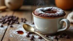 découvrez notre délicieuse recette de gâteau mug chocolat fondant, parfaite pour une envie sucrée rapide. en seulement quelques minutes, réalisez un dessert moelleux et savoureux qui ravira tous les amateurs de chocolat.