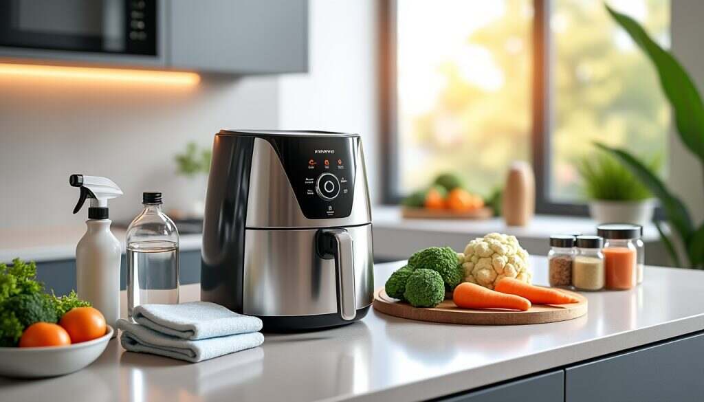 découvrez notre guide ultime pour entretenir et nettoyer votre friteuse à air. apprenez tous les conseils et astuces pour prolonger la durée de vie de votre appareil, garantir une cuisson saine et savoureuse, et maintenir une cuisine propre et sans odeur. suivez nos étapes simples pour un entretien efficace !