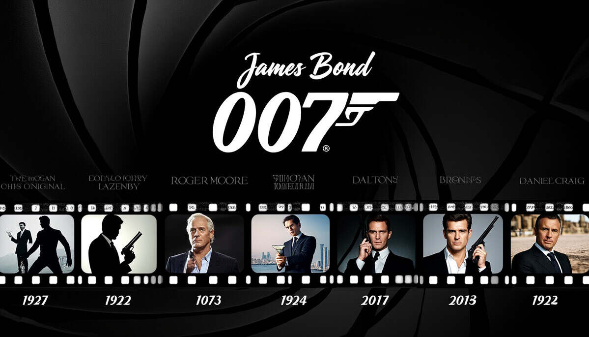 découvrez la fascinante chronologie des films de james bond, un voyage à travers les aventures emblématiques de l'agent 007. explorez l'évolution des personnages, les intrigues palpitantes et les moments inoubliables qui ont marqué l'histoire du cinéma d'action. plongez dans l'univers secret de bond et revivez chaque mission.