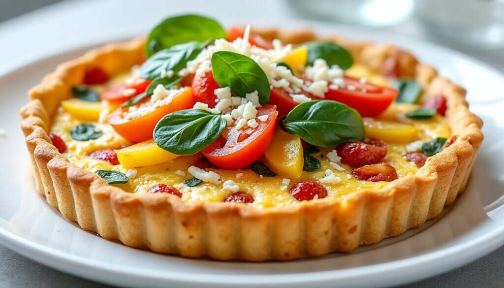 découvrez notre recette de quiche délicieuse sans croûte, une option simple et savoureuse parfaite pour vos repas! facile à préparer, elle ravira vos papilles avec ses ingrédients frais et sa texture onctueuse. idéale pour les repas en famille ou entre amis!