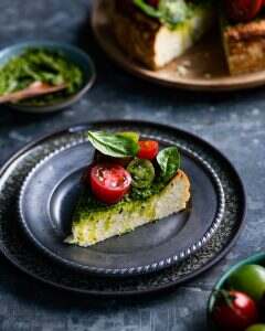 Savoury Ricotta Cheesecake