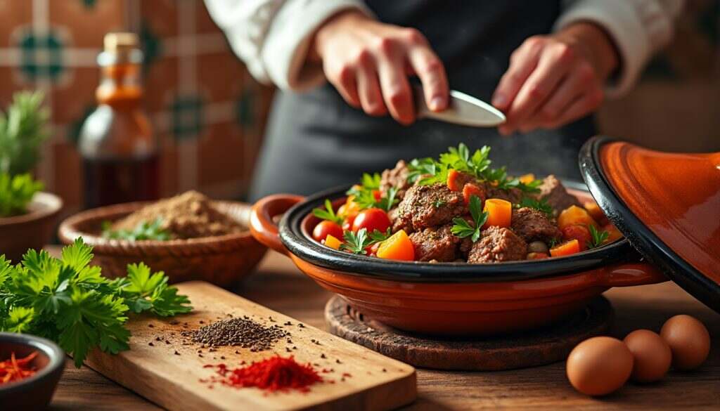 plongez dans l'univers savoureux du tajine traditionnel marocain. cette expérience culinaire vous fera découvrir des recettes authentiques, des épices envoûtantes et les secrets d'une cuisine riche en histoire. embarquez pour un voyage gastronomique au cœur du maroc.