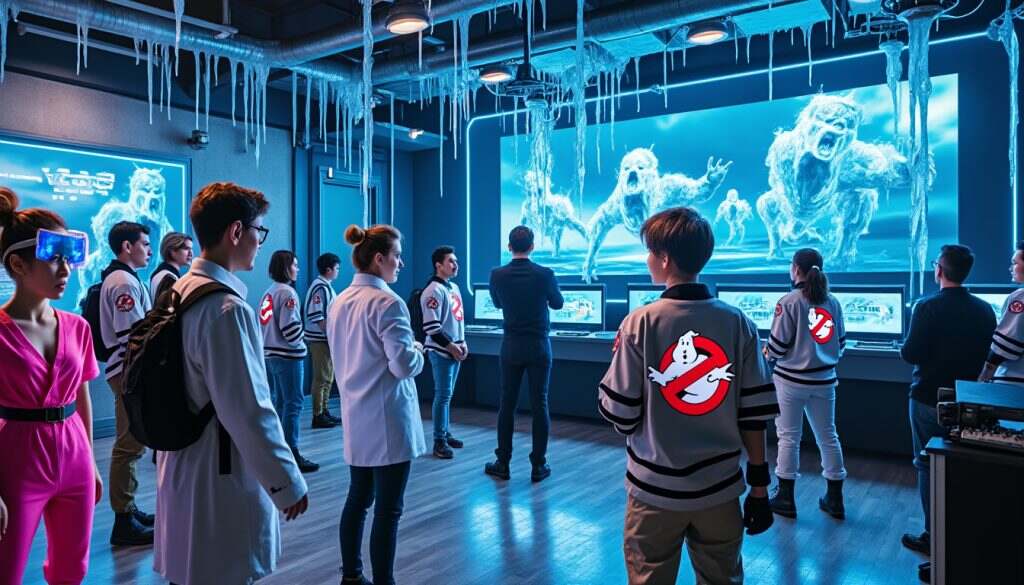 découvrez le casting fascinant de 's.o.s. fantômes - la menace de glace', où des acteurs talentueux se réunissent pour affrontres des forces surnaturelles inattendue. préparez-vous à plonger dans une aventure glaciale pleine d'humour et de frissons !