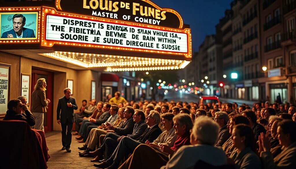 plongez dans l'univers comique de louis de funès en explorant sa filmographie exceptionnelle. revivez les plus grands succès de cet acteur légendaire et redécouvrez ses performances inoubliables qui ont marqué le cinéma français.