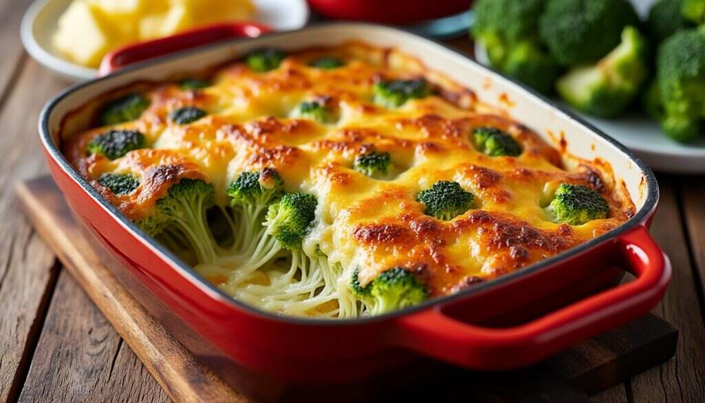 découvrez notre recette simple et savoureuse de gratin de brocolis, un plat réconfortant et plein de saveurs. parfait pour accompagner vos repas ou pour une entrée délicieuse, ce gratin allie le croquant du brocoli à une texture crémeuse. suivez nos étapes faciles pour régaler vos convives !