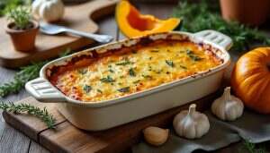 découvrez notre recette de gratin de potimarron, un plat réconfortant et savoureux qui saura réchauffer vos soirées d'hiver. facile à préparer, ce gratin met en valeur la douceur du potimarron, pour un repas convivial et gourmand.