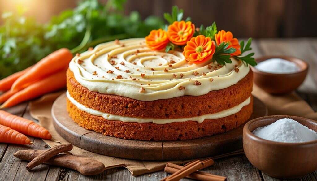 découvrez notre recette authentique du gâteau aux carottes, un délice moelleux et savoureux qui ravira les papilles. suivez nos conseils étape par étape pour préparer ce dessert irrésistible, riche en saveurs et parfait pour toutes les occasions.