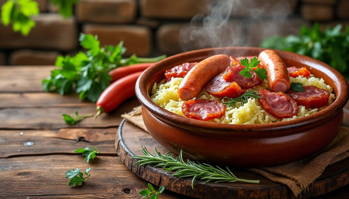 découvrez la choucroute alsacienne, un plat emblématique de la gastronomie régionale. savourez ses ingrédients authentiques et son riche héritage culinaire qui ravira vos papilles. plongez dans la tradition alsacienne et laissez-vous séduire par cette spécialité savoureuse.