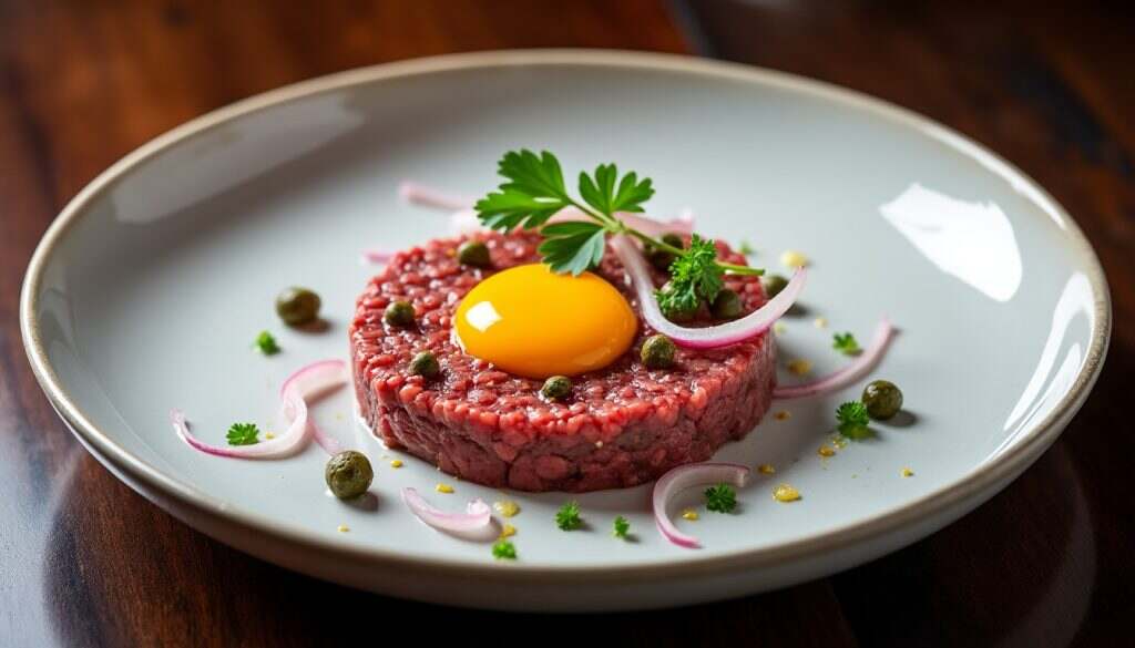 découvrez l'art du steak tartare, un incontournable de la cuisine crue. apprenez à préparer ce plat savoureux, à marier des ingrédients frais et à sublimer des saveurs authentiques pour une expérience culinaire inoubliable.