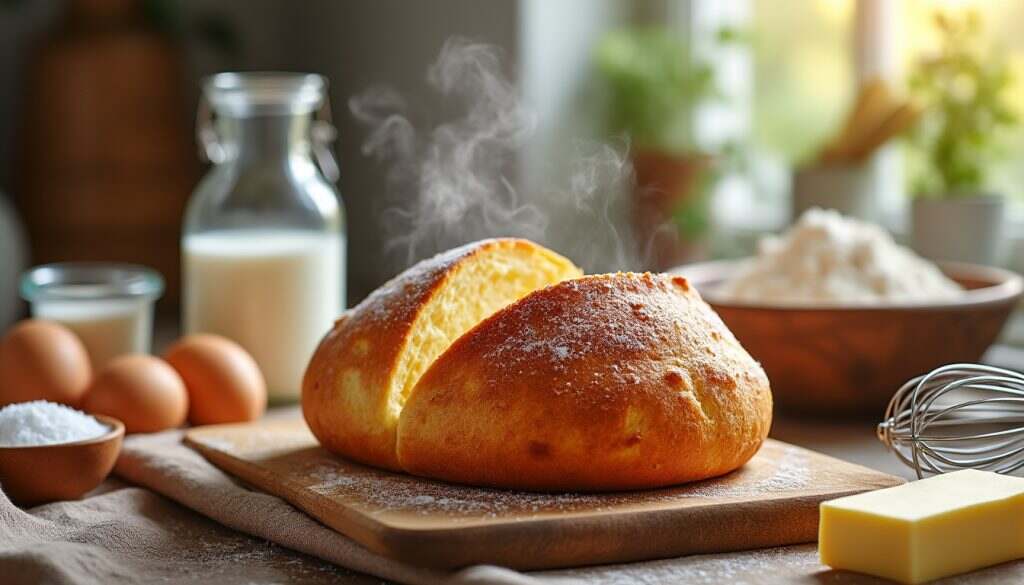 découvrez notre recette de brioche maison simplifiée, qui vous permettra de réaliser facilement une délicieuse brioche moelleuse et dorée. parfaite pour le petit déjeuner ou au goûter, suivez nos étapes simples et régalez votre famille avec cette douceur faite maison.