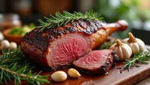 découvrez la recette savoureuse du rôti de bœuf au four, délicatement parfumé à l'ail. parfait pour un repas en famille ou entre amis, ce plat régalera vos convives avec sa tendreté et ses arômes irrésistibles. suivez nos conseils pour un rôti juteux, croustillant à l'extérieur et fondant à l'intérieur.