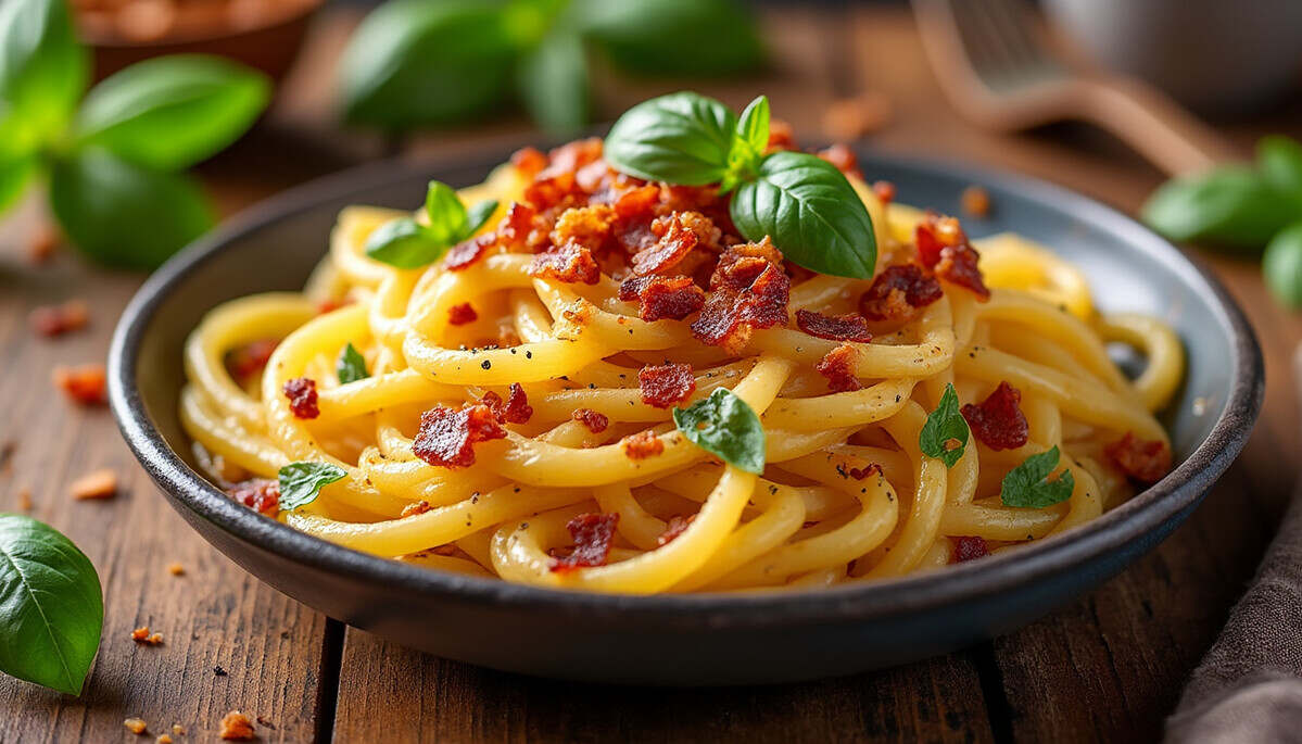 découvrez une recette irrésistible de spaghetti de courge crémeux, rehaussés de lardons savoureux pour un plat réconfortant et plein de saveurs. idéal pour les amateurs de cuisine gourmande, ce mélange crémeux ravira vos papilles tout en étant sain et léger.