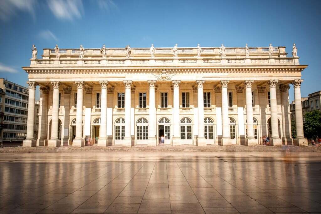 Bordeaux city in France