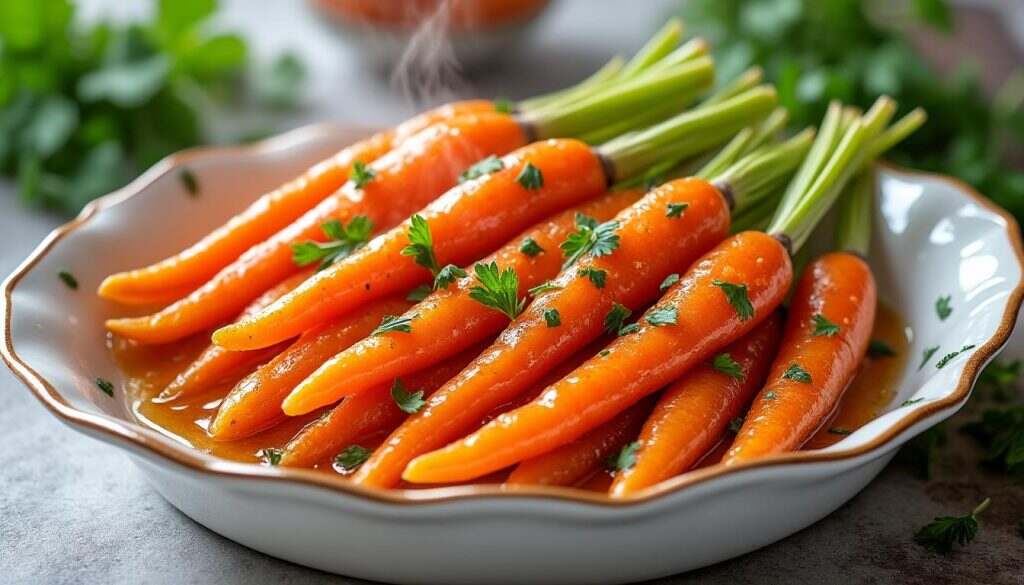 découvrez la recette des carottes à la mode vichy, un délice coloré et savoureux qui apporte le goût du soleil à votre table. idéales en accompagnement, ces carottes fondantes, subtilement parfumées, raviront les papilles de toute la famille.