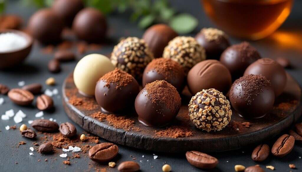 découvrez l'univers envoûtant des truffes au chocolat avec notre article 'délices chocolatés'. plongez dans la magie de ces douceurs fondantes, apprenez à les préparer et laissez-vous séduire par des recettes irrésistibles qui raviront vos papilles.